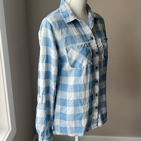 My Style Plaid Button Down Shirt - Picture 5 of 10